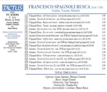 CD Sergio Foresti: Cantate, Toccate, Mottetti