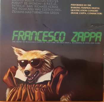CD Frank Zappa: Francesco Zappa