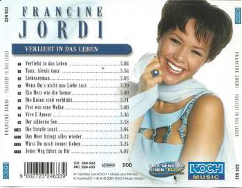 CD Francine Jordi: Verliebt In Das Leben