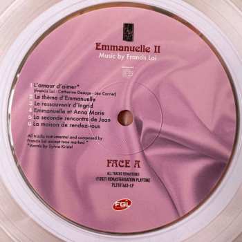LP Francis Lai: Emmanuelle II - L'Anti Vierge (Original Soundtrack Recording) LTD | CLR