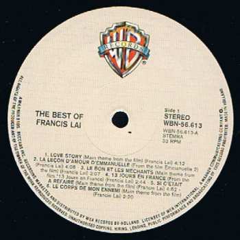 LP Francis Lai: The Very Best Of Francis Lai