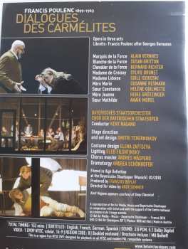 DVD Kent Nagano: Dialogues Des Carmélites