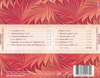 CD Jonathan Lemalu: The Complete Songs of Poulenc Vol. 1