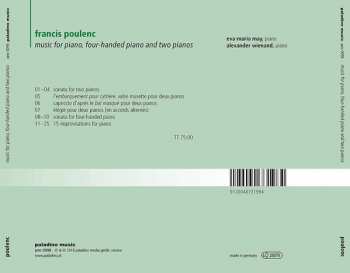 CD Francis Poulenc: Music For Piano, Two Pianos And Four-Handed Piano