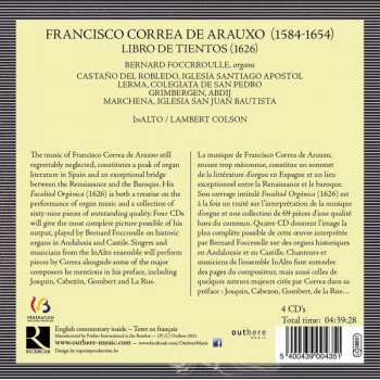 4CD/Dobozkészlet Bernard Foccroulle: Libro de Tientos