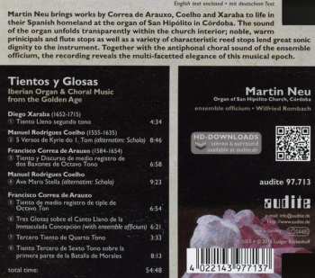 CD Ensemble Officium: Tientos Y Glosas - Iberian Organ & Choral Music From The Golden Age