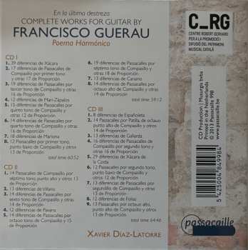 3CD Xavier Díaz-Latorre: Complete Works For Guitar. Poema Harmónico