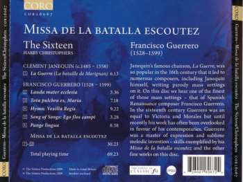 CD The Sixteen: Missa De La Batalla Escoutez ; La Guerre