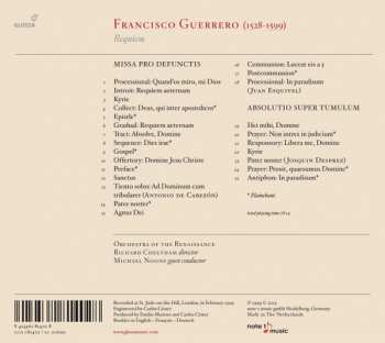 CD Francisco Guerrero: Requiem