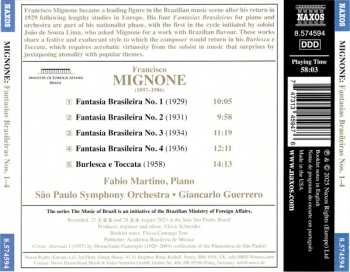CD Giancarlo Guerrero: Fantasias Brasilieras Nos. 1–4