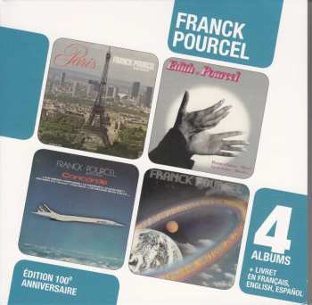 4CD/Dobozkészlet Franck Pourcel: 4 Albums - Édition 100e Anniversaire