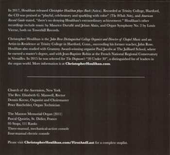 CD César Franck: First And Last
