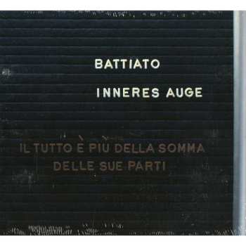 LP Franco Battiato: Inneres Auge LTD | NUM