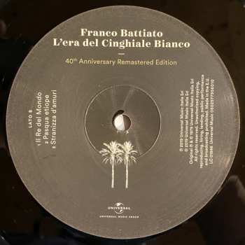 LP Franco Battiato: L'Era Del Cinghiale Bianco