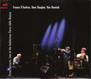 3CD/Dobozkészlet Franco D'Andrea: Three Concerts. Live At The Auditorium Parco Della Musica
