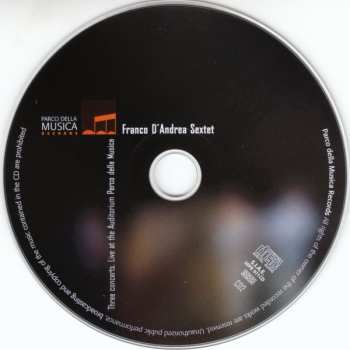 3CD/Dobozkészlet Franco D'Andrea: Three Concerts. Live At The Auditorium Parco Della Musica