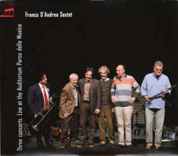 3CD/Dobozkészlet Franco D'Andrea: Three Concerts. Live At The Auditorium Parco Della Musica