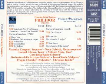 2CD Christian Benda: Carmen Sæculare / Overtures