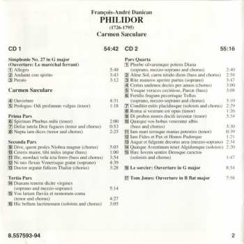2CD Christian Benda: Carmen Sæculare / Overtures
