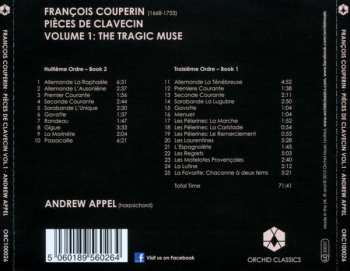 CD François Couperin: The Tragic Muse Pièces De Clavecin