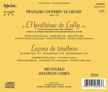 CD Arcangelo: L'Apothéose Ee Lully - Leçons De Ténèbres À Une Et À Deux Voix