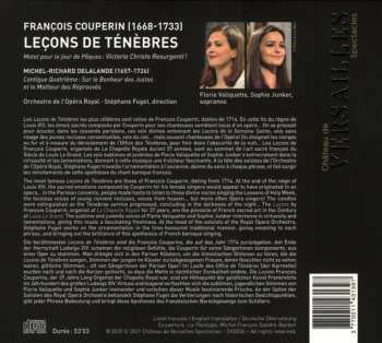 CD Sophie Junker: Leçons De Ténèbres
