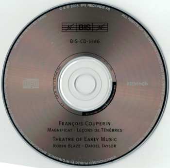 CD Daniel Taylor: Leçons De Ténèbres