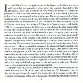 CD Daniel Taylor: Leçons De Ténèbres