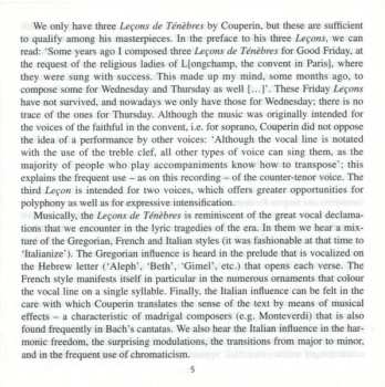 CD Daniel Taylor: Leçons De Ténèbres