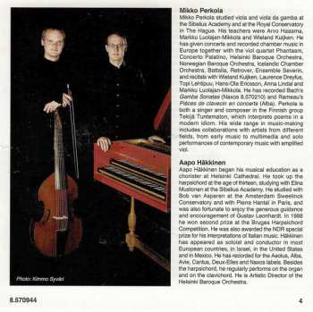 CD François Couperin: Suites For Viola Da Gamba (27e Ordre De Clavecin)