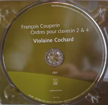 2CD François Couperin: Ordres Pour Clavecin 2, 4, 9 & 11 DIGI
