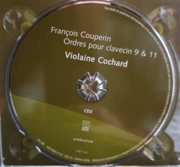 2CD François Couperin: Ordres Pour Clavecin 2, 4, 9 & 11 DIGI