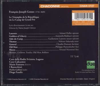 CD I Barocchisti: Le Triomphe De La République