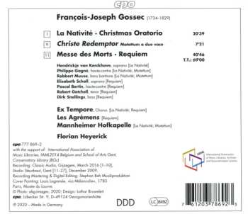 CD Pascal Bertin: Requiem; La Nativité