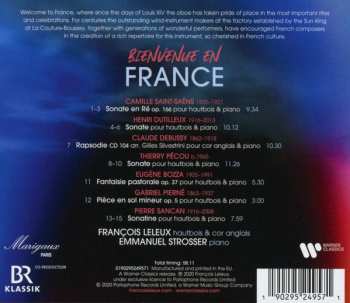 CD Francois Leleux: Bienvenue En France