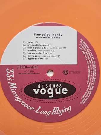 2LP Françoise Hardy: Mon Amie La Rose CLR | LTD