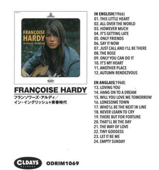 CD Françoise Hardy: In English + En Anglais