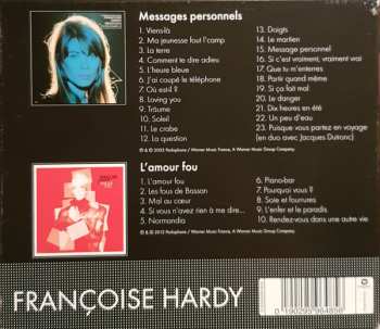2CD/Dobozkészlet Françoise Hardy: Messages Personnels / L'amour Fou LTD