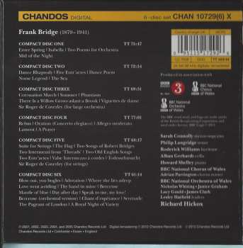 6CD/Dobozkészlet Richard Hickox: Orchestral Works: The Collector's Edition