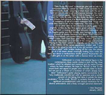 CD Frank Goldwasser: Bluju