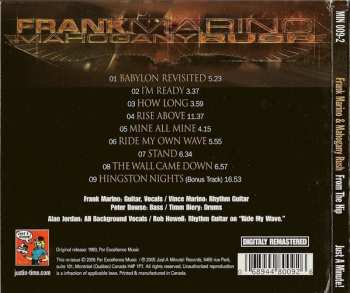CD Frank Marino: From The Hip