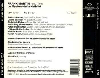 2CD Frank Martin: Le Mystère De La Nativité