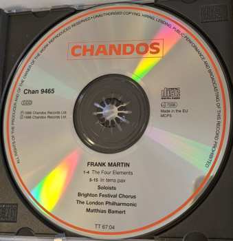 CD The London Philharmonic Orchestra: In Terra Pax / The Four Elements