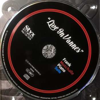 CD Frank Muschalle: Piano Solo " Live In Vannes "