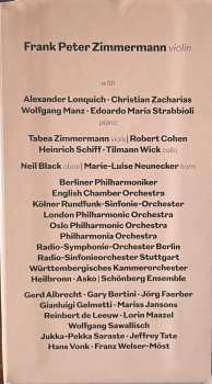 30CD/Dobozkészlet Frank Peter Zimmermann: The Complete Warner Recordings