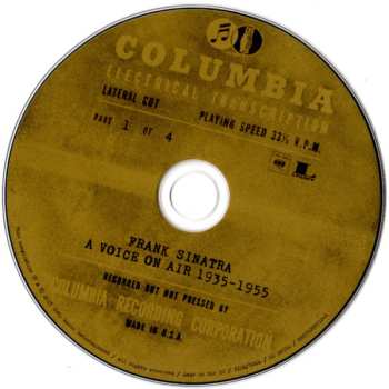4CD/Dobozkészlet Frank Sinatra: A Voice On Air