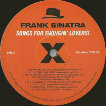 LP Frank Sinatra: Songs For Swingin' Lovers! LTD