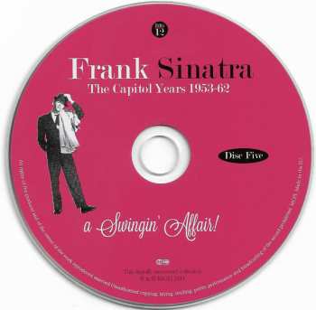 12CD/Dobozkészlet Frank Sinatra: The Capitol Years 1953-62