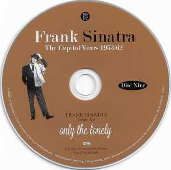 12CD/Dobozkészlet Frank Sinatra: The Capitol Years 1953-62