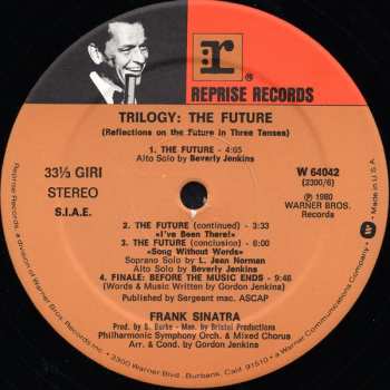 3LP/Dobozkészlet Frank Sinatra: Trilogy: Past, Present & Future